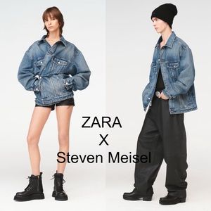 Zara x Steven Meisel Denim Jacket M